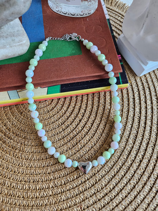 Minty Moonlight Adult Necklace